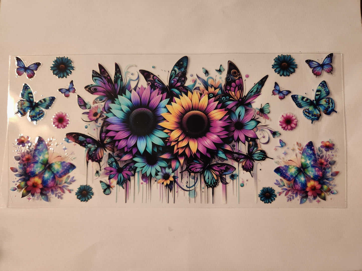 Sunflowers & Butterflies