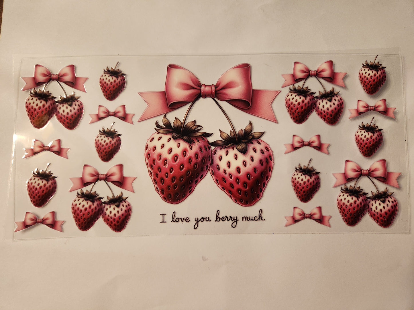 Strawberries & Bows