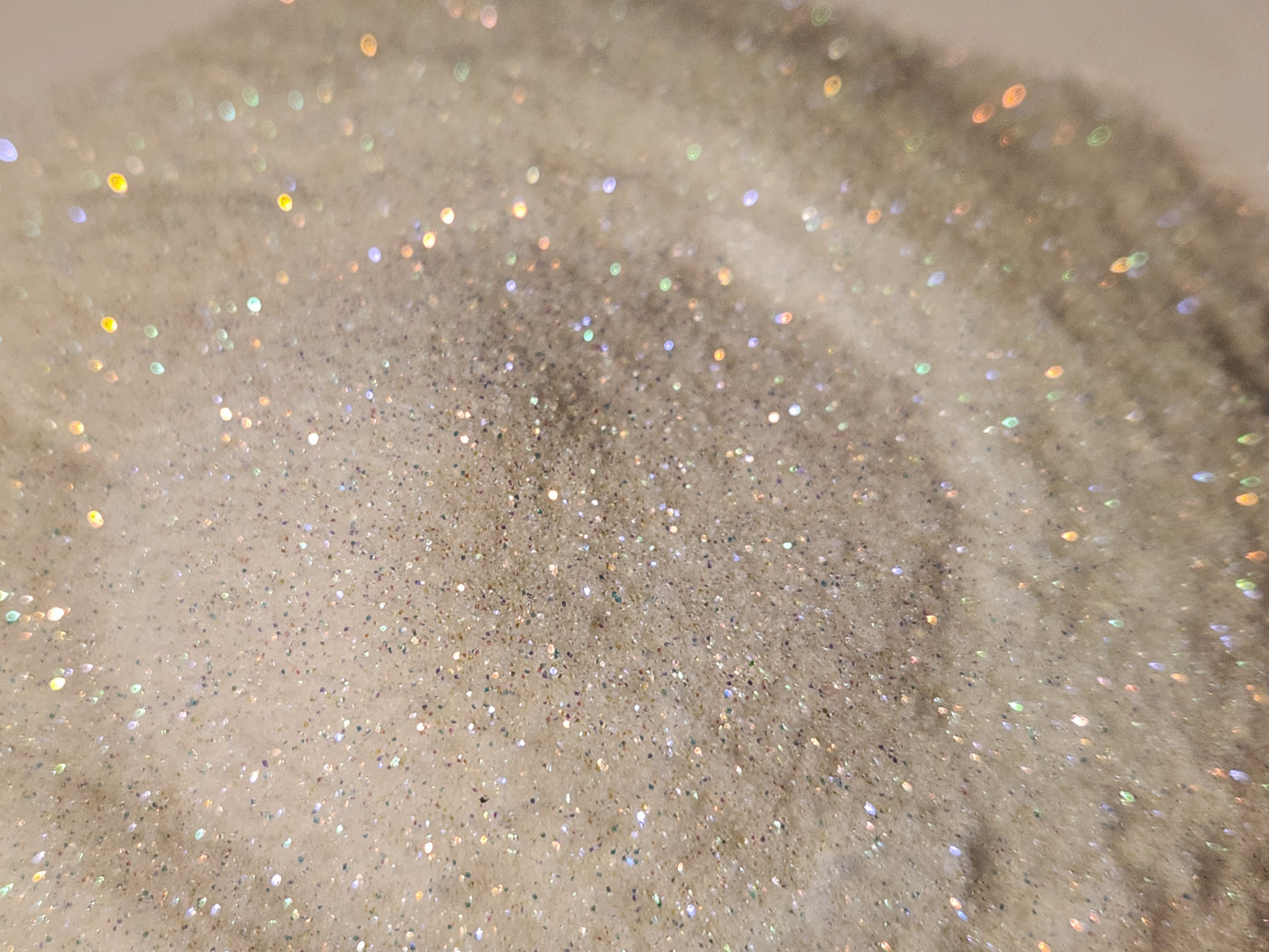 Fine Snowy White: Glitter #48