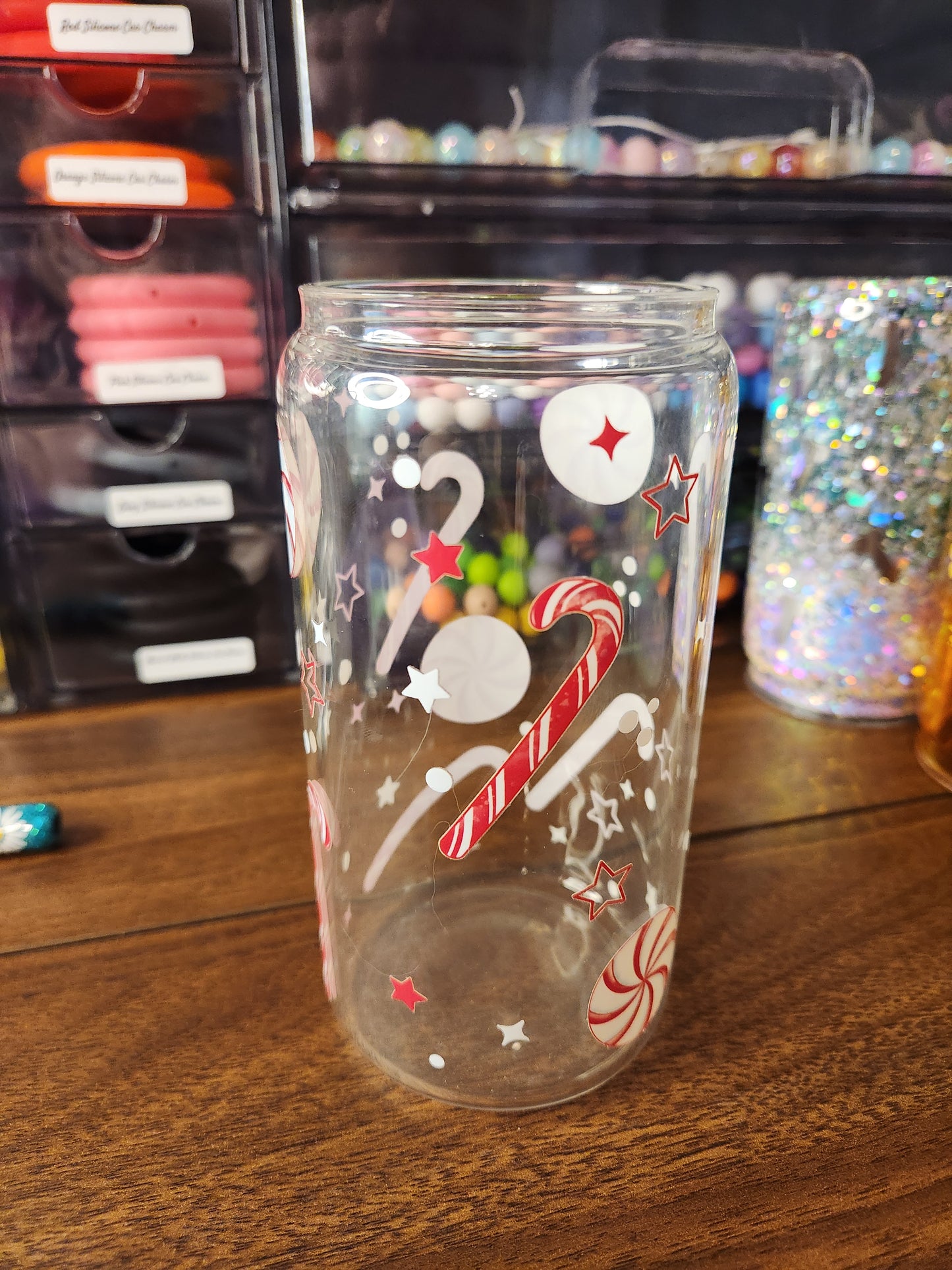 Candy Cane & Peppermint Tumbler