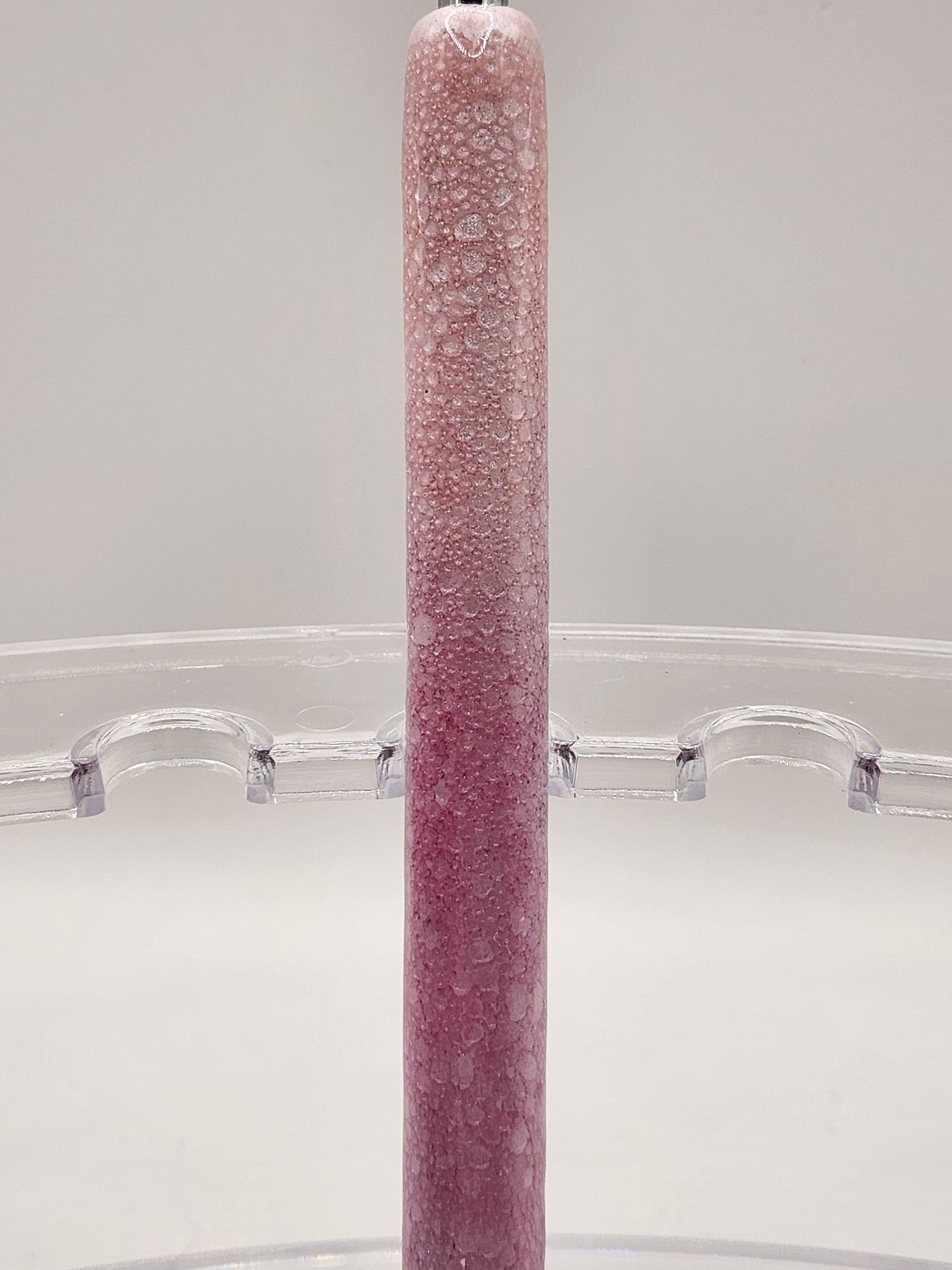 Pink Ombre Dragon Scale Glitter Pen