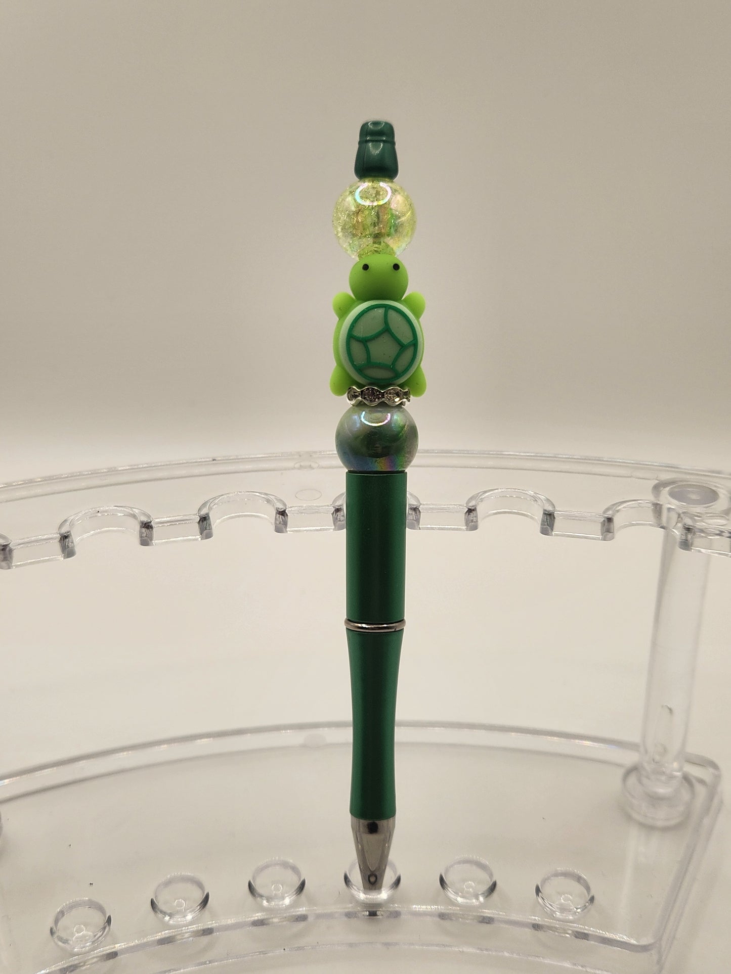 3D Turtle Beaded Pen