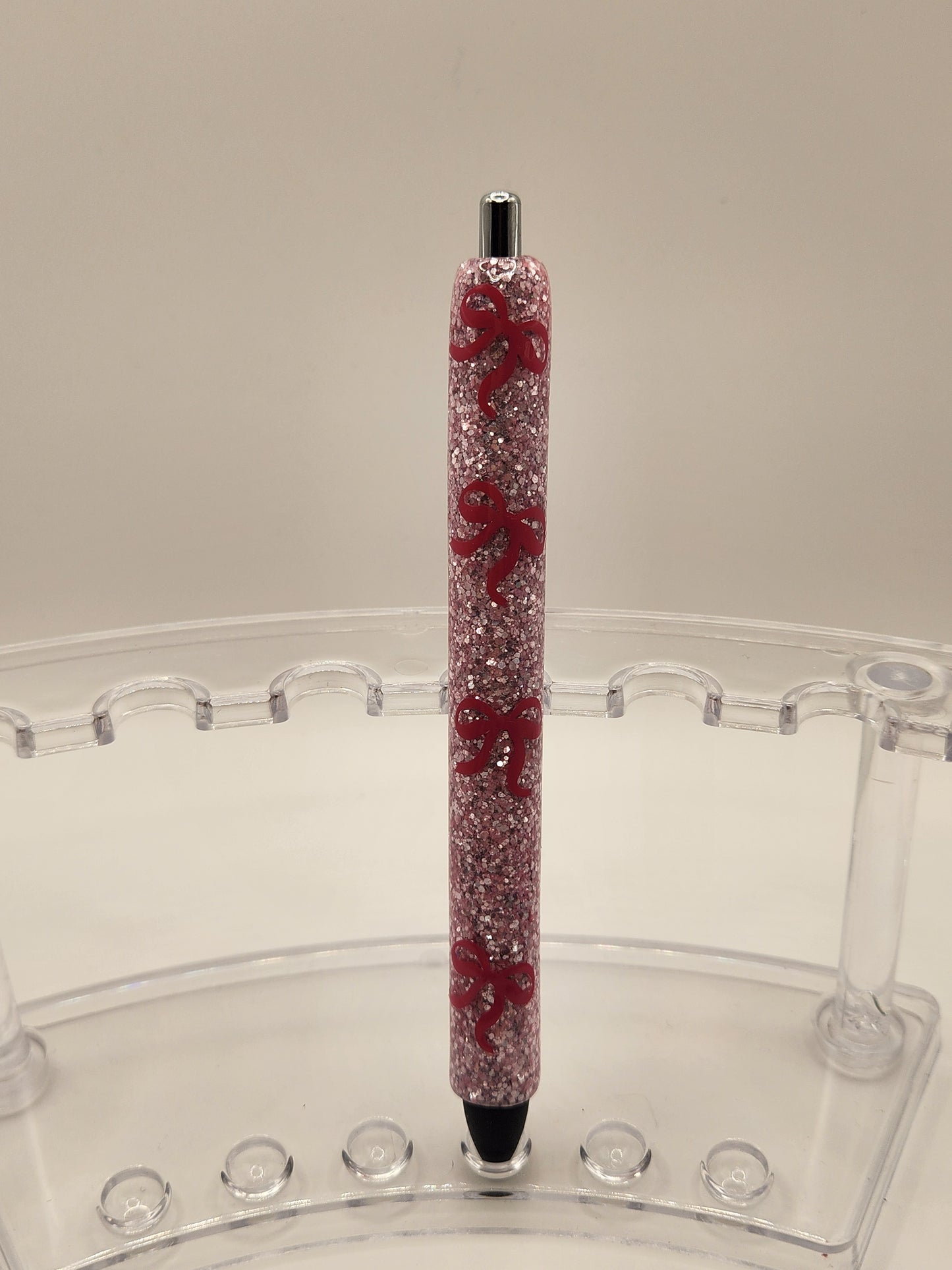 Pink Pen with Pink Bows
