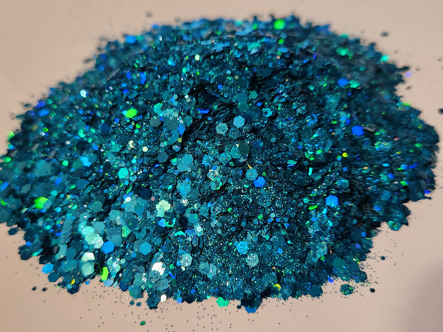 Peacock Blue: Glitter #28