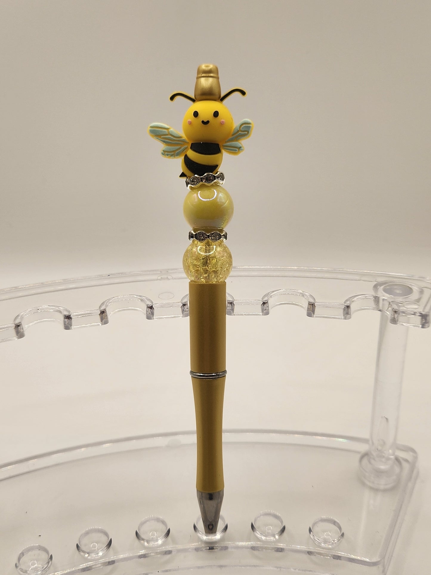 3D Bee Beaded Pen