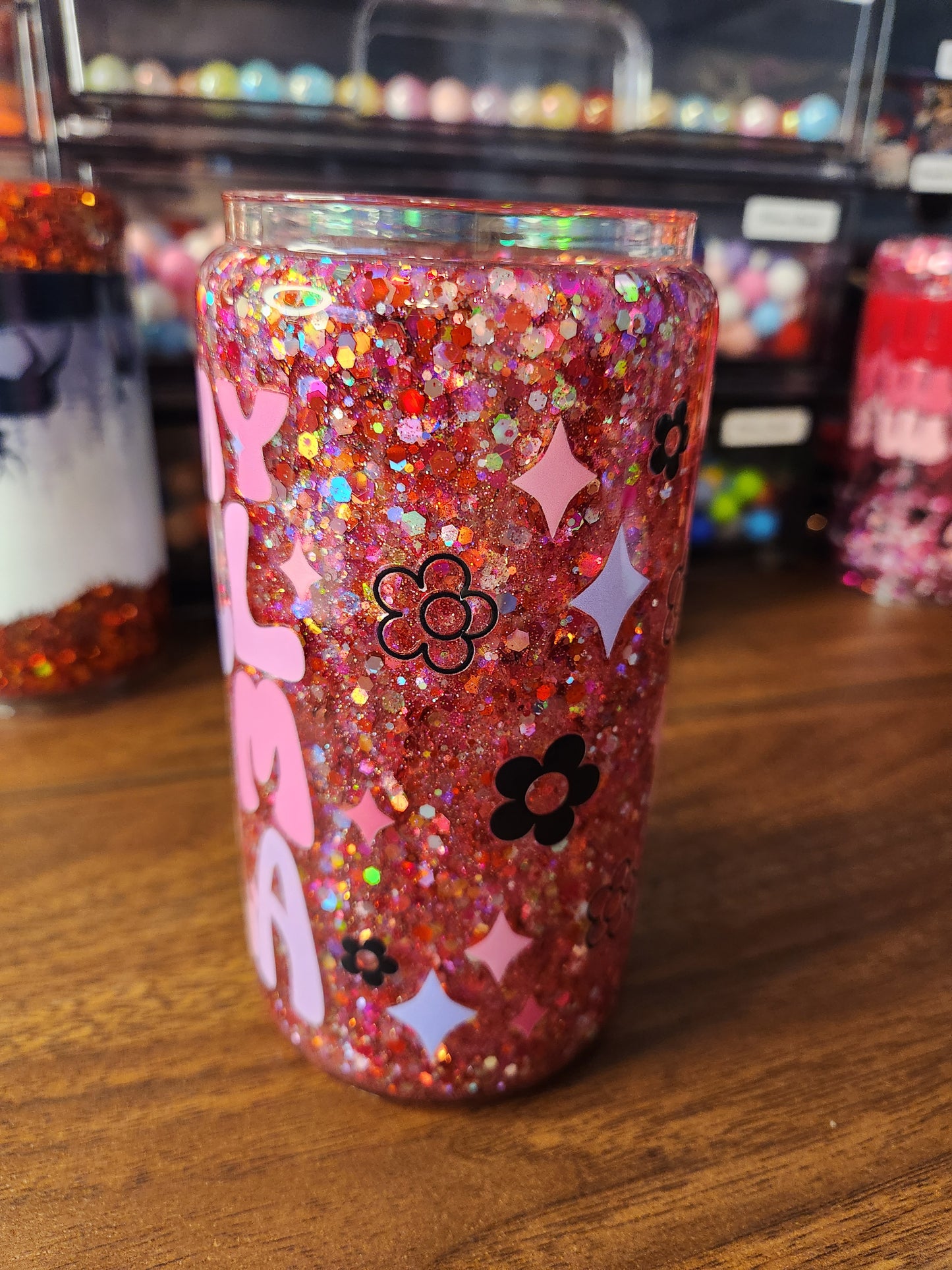 In My Girl Mom Era Glass Snow Globe