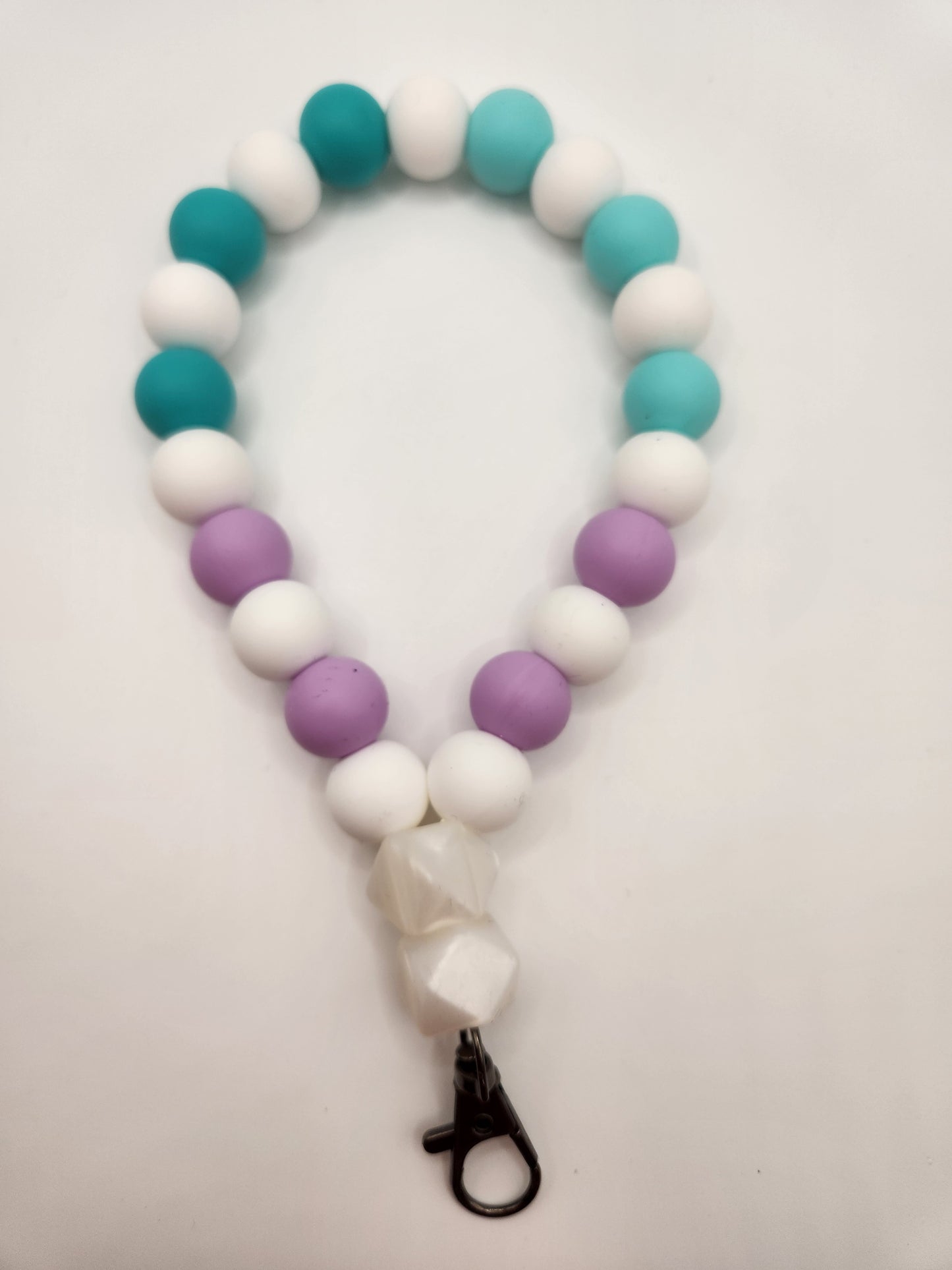 Purple, Blue, & White Phone Holder