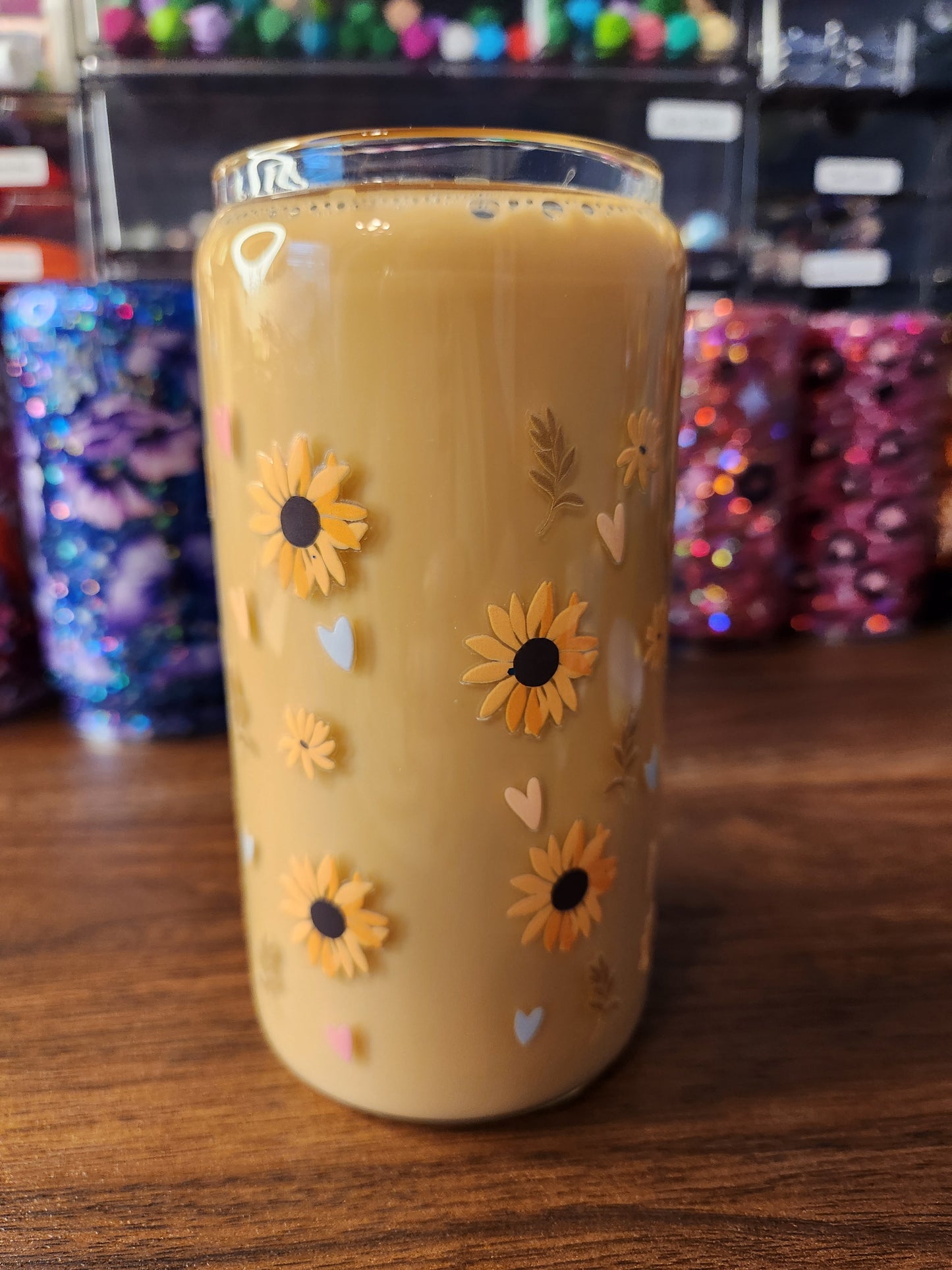 Blessed Mamma Snow Globe Tumbler