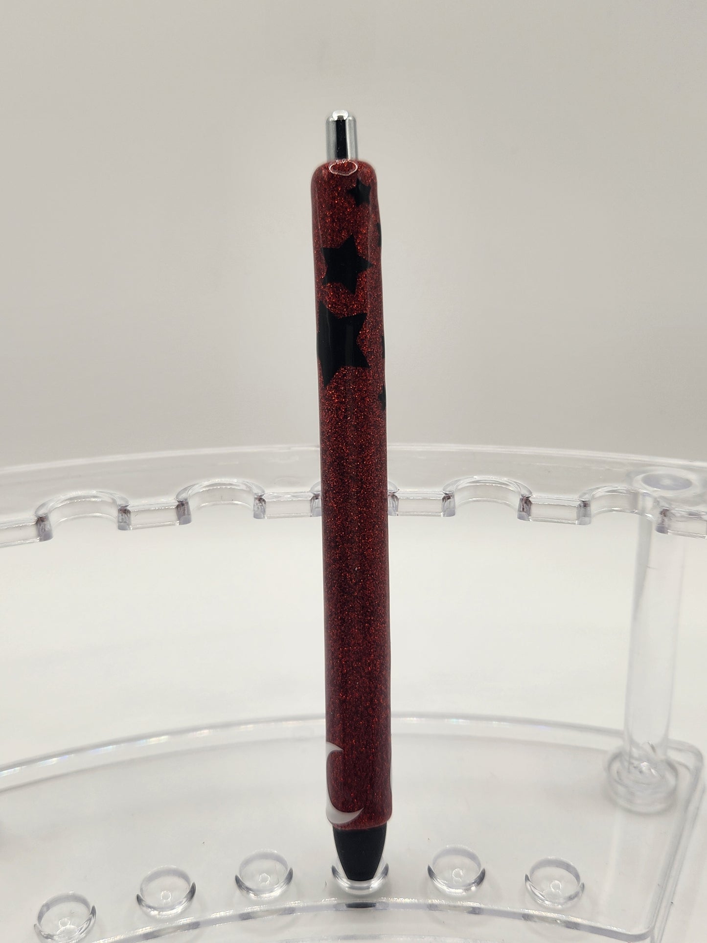 Red Pen with Moon & Stars