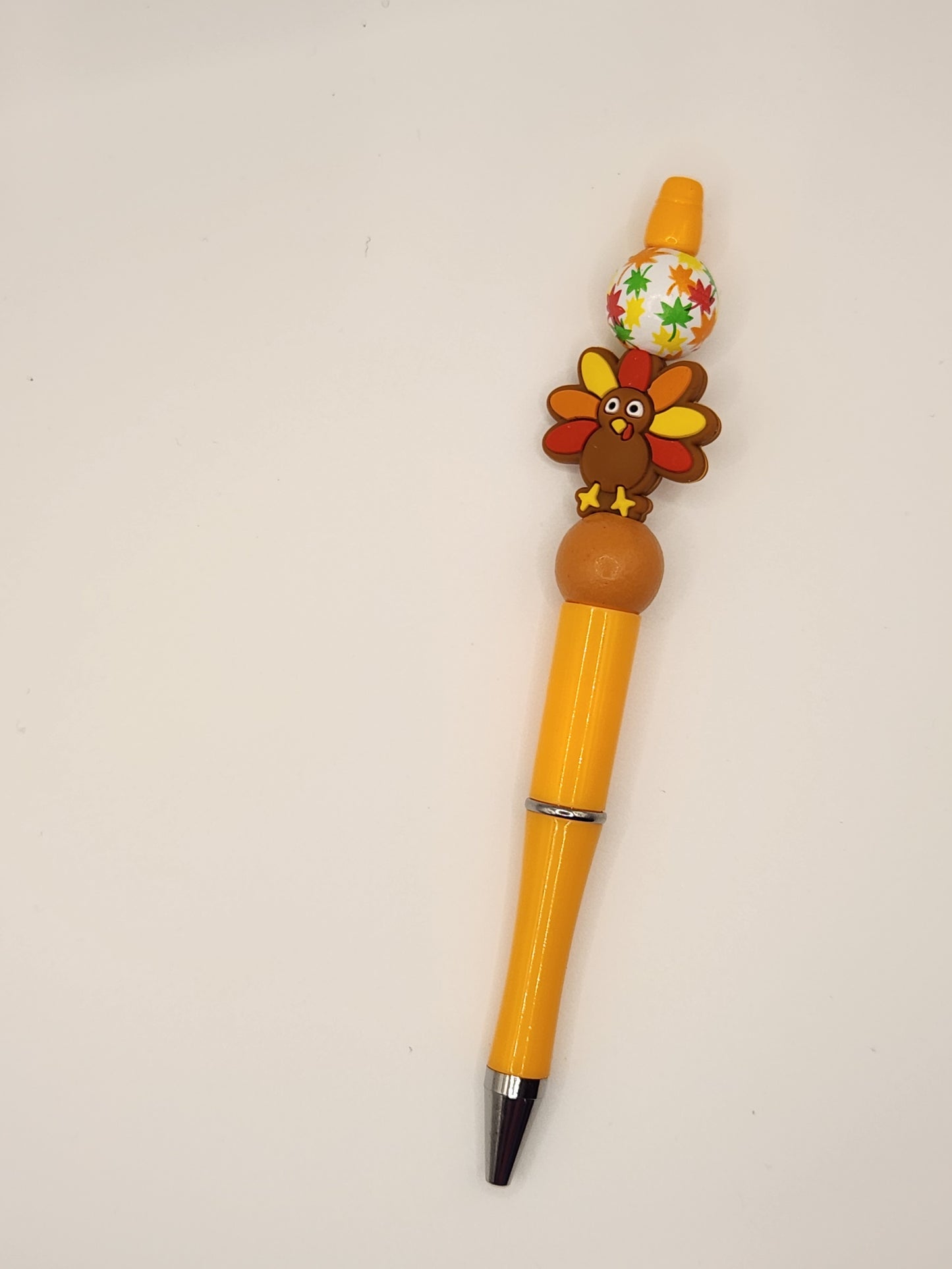 Fall Turkey: Pre-Made Beaded Pen