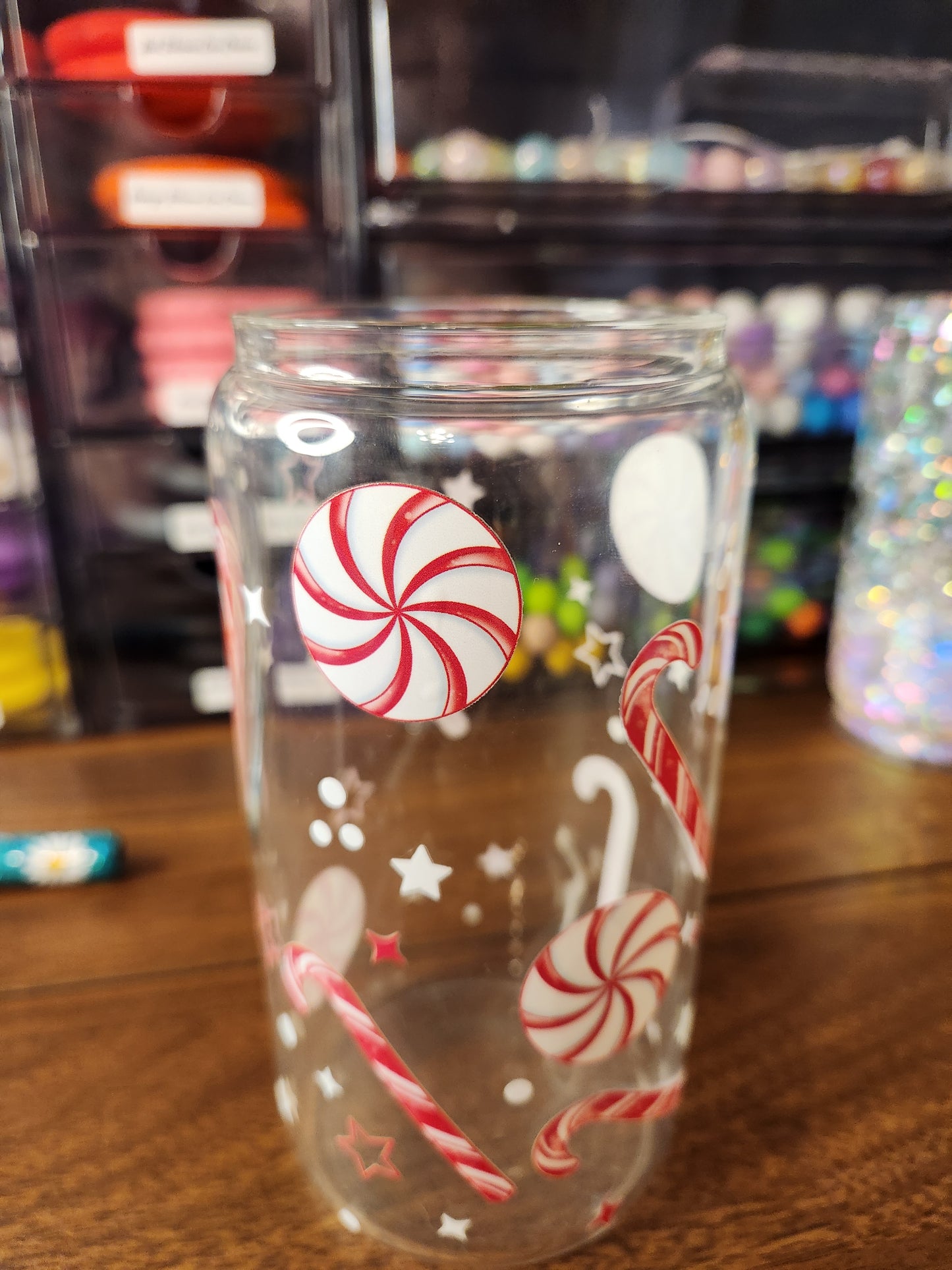 Candy Cane & Peppermint Tumbler