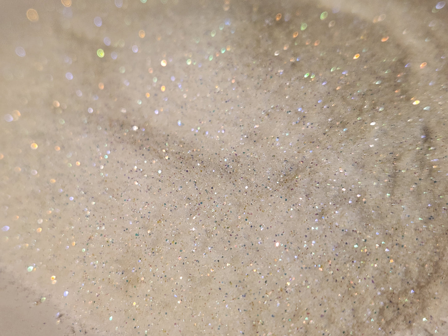 Fine Snowy White: Glitter #48