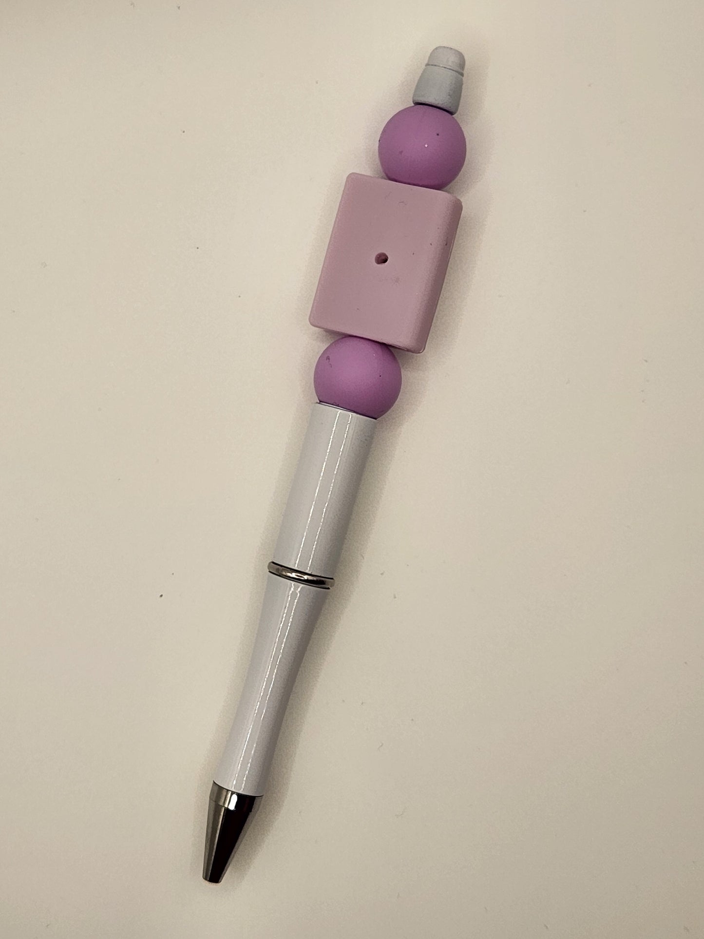 Light Purple Book Beaded Pen
