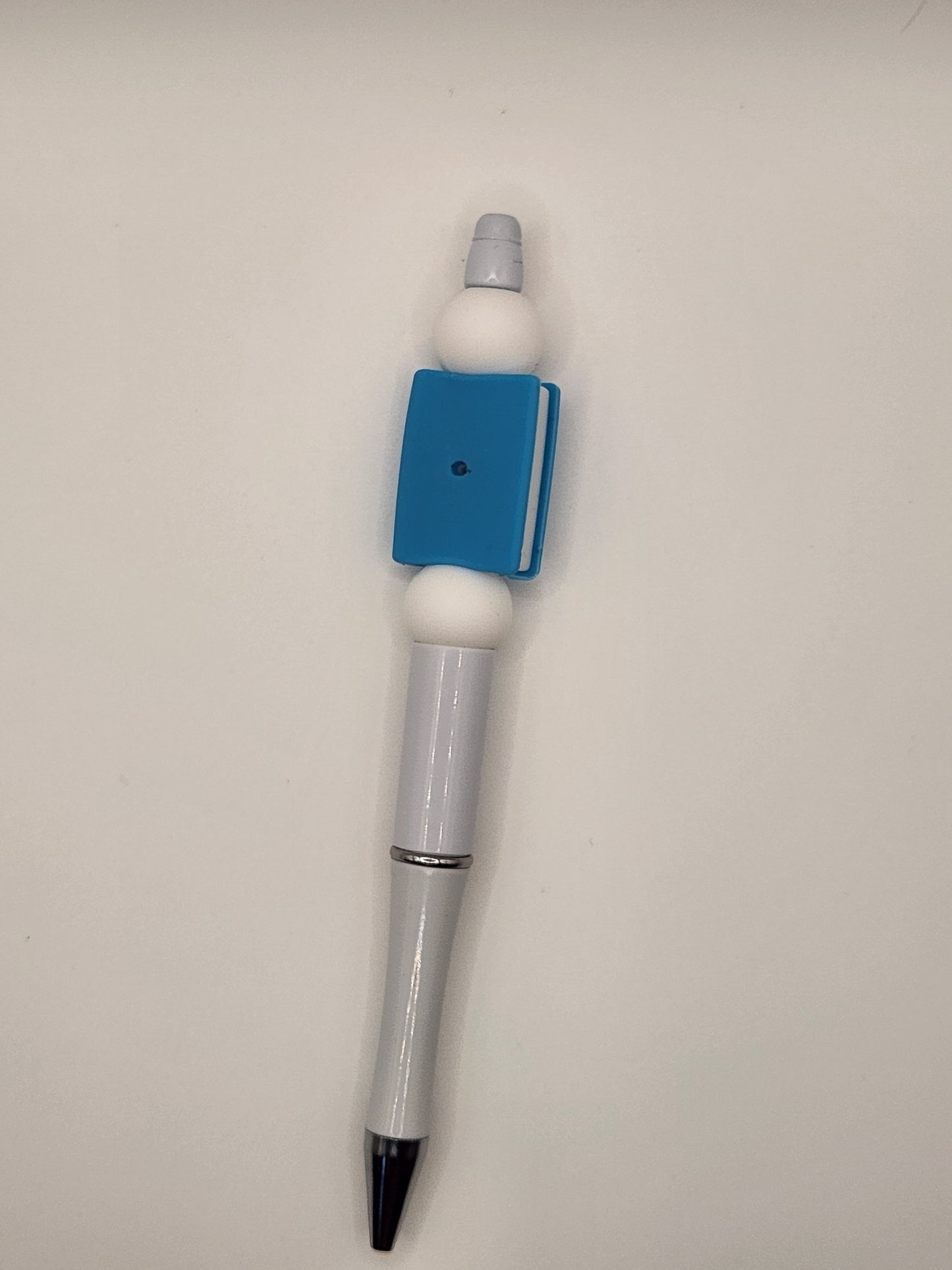 Blue Book Beaded Pen