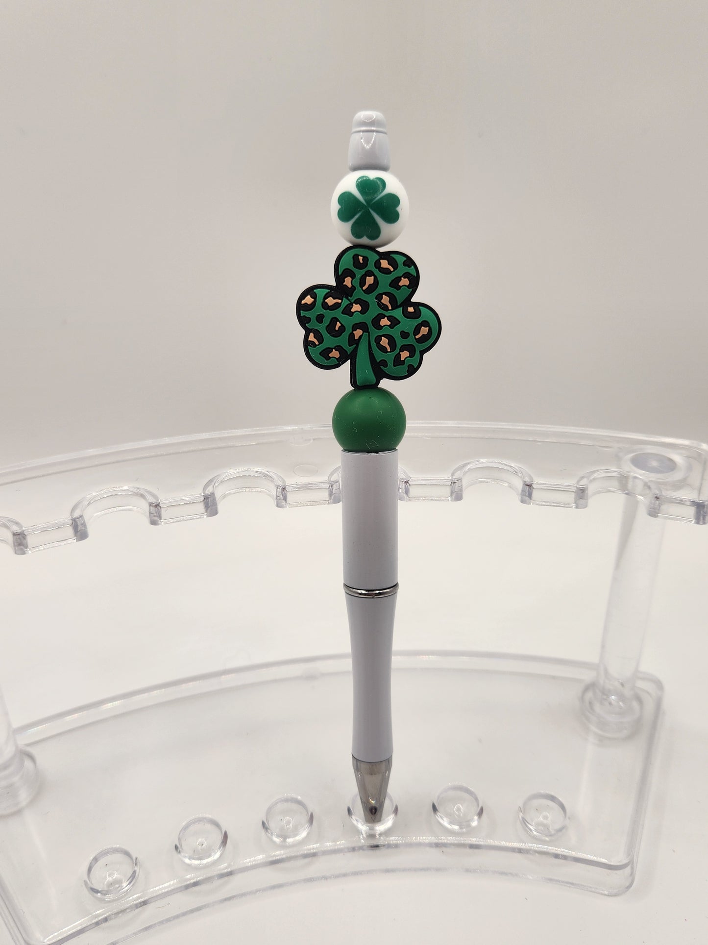 Cheetah Print Beaded Pen