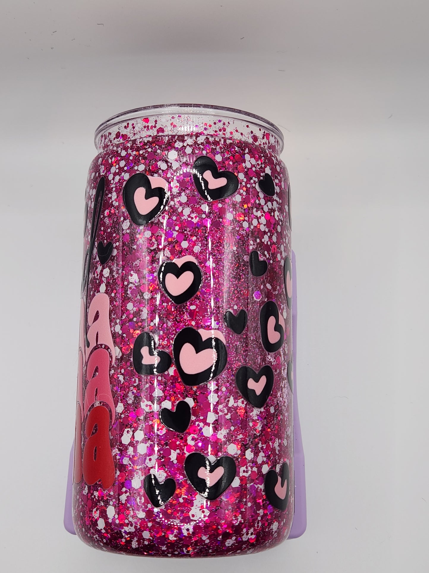 Blessed Mama Acrylic Snow Globe Cup