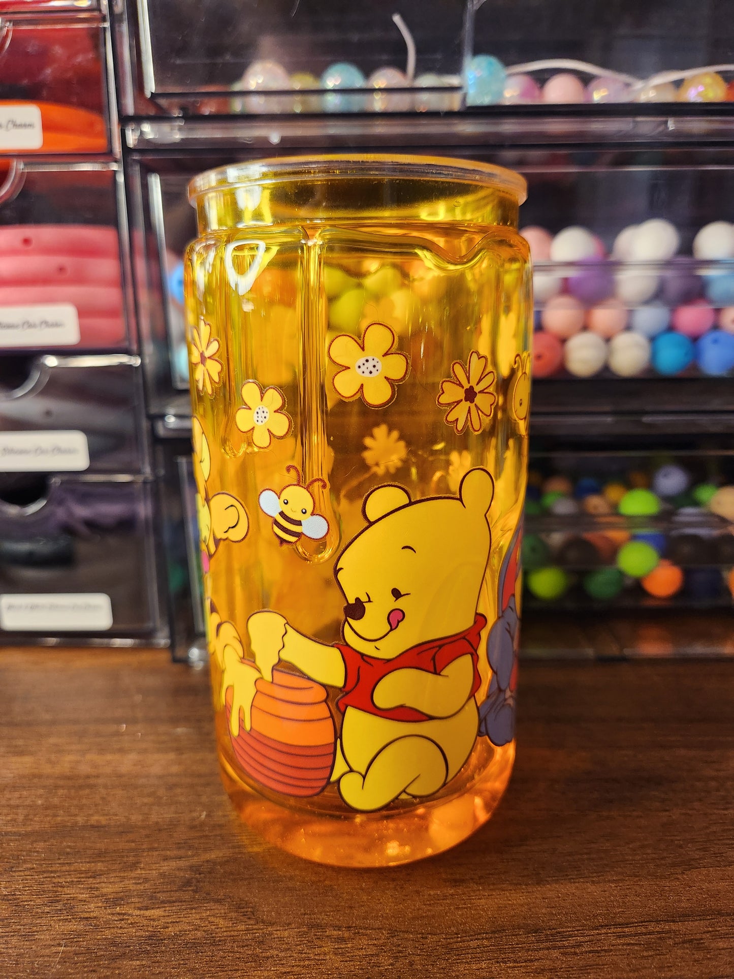 Winnie the Pooh Honey Drip Tumbler