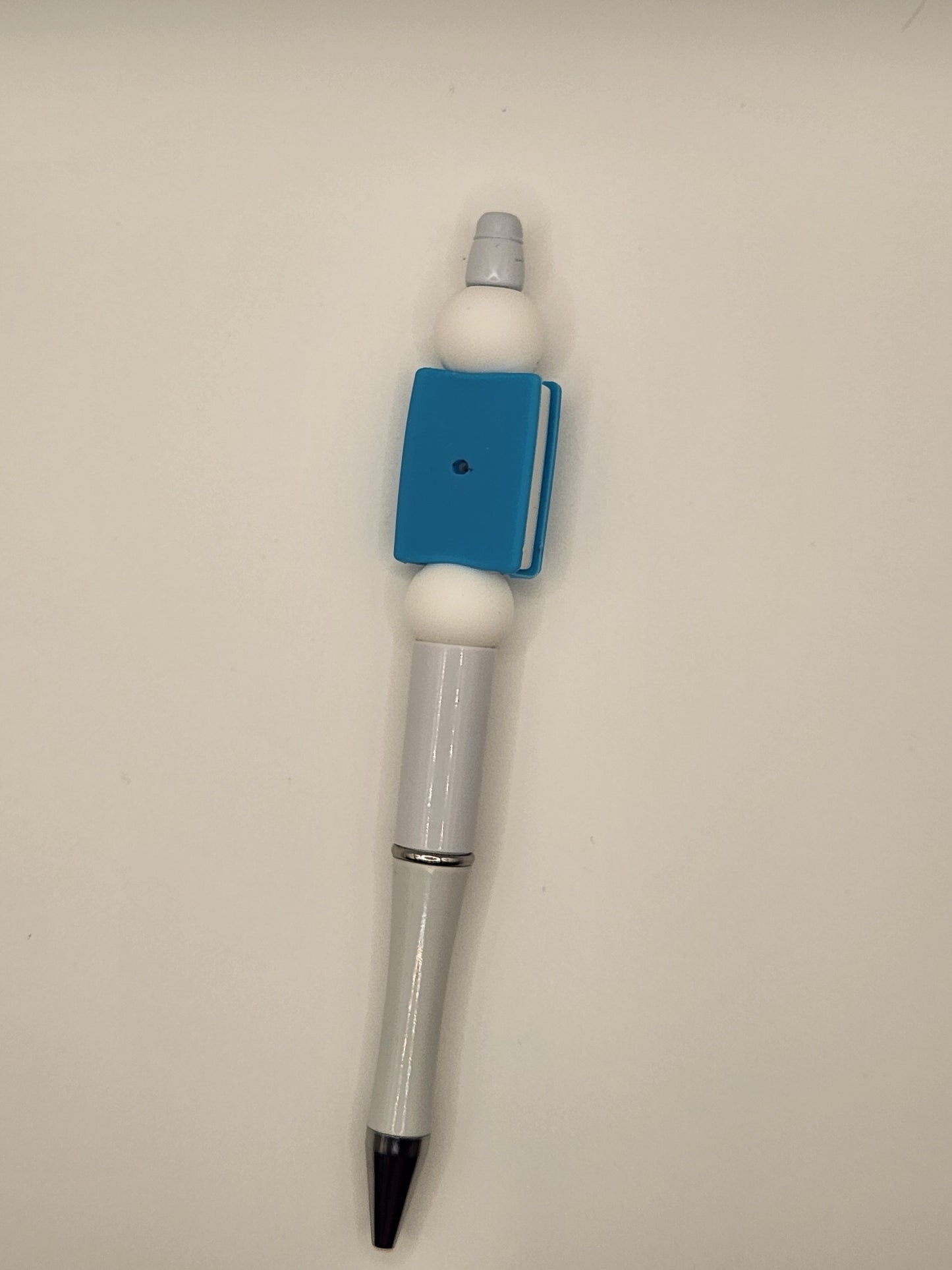 Blue Book Beaded Pen