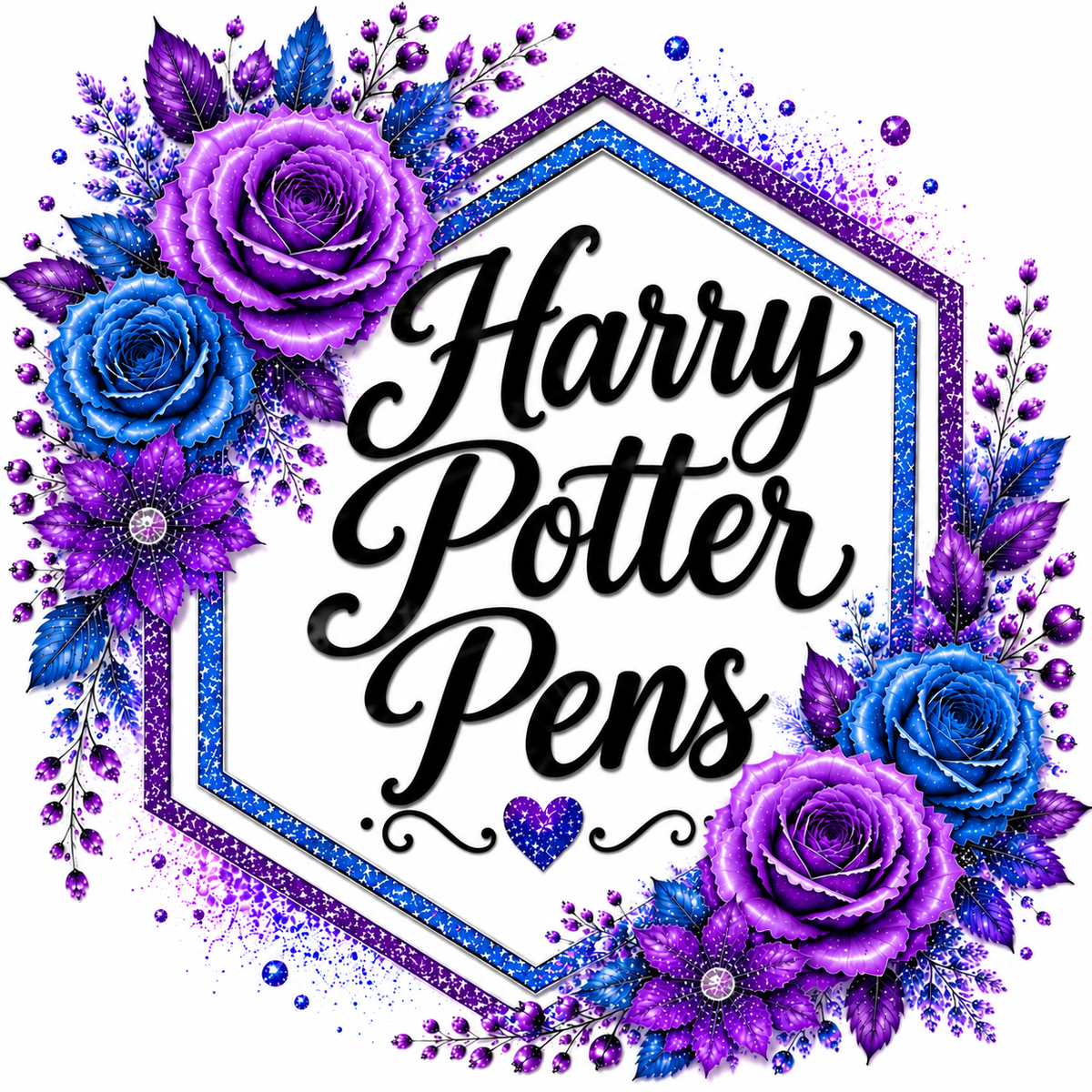 Harry Potter Glittered Pens