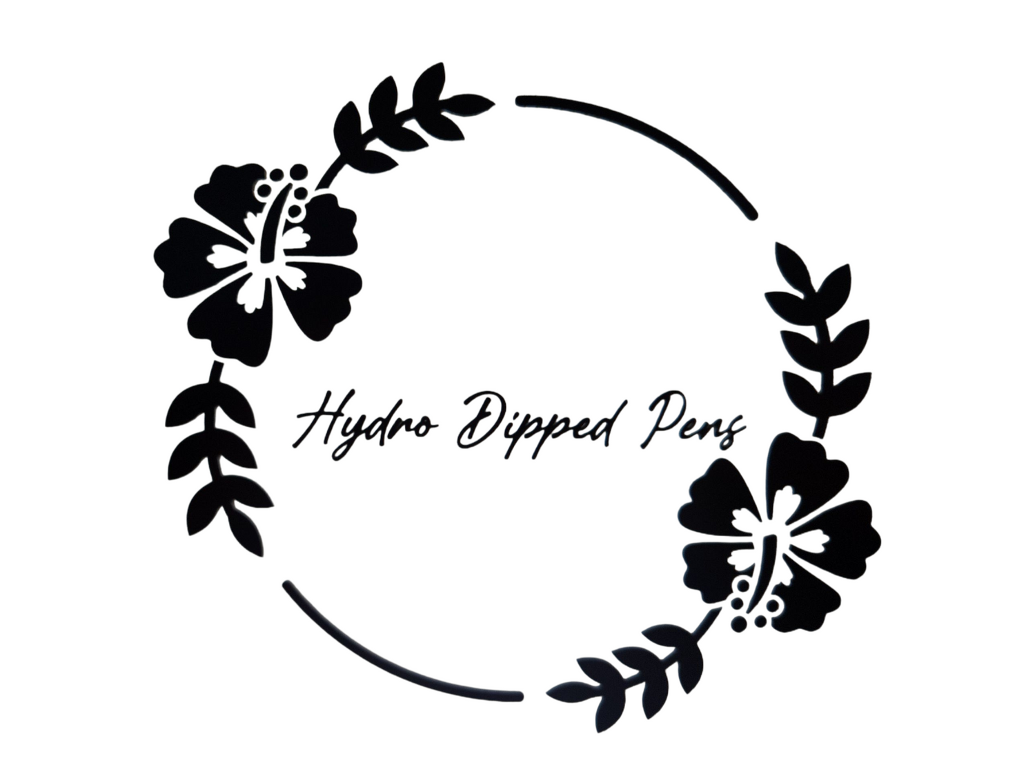Hydro Dip Glittered Pens