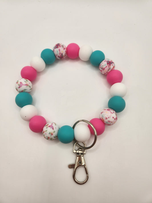 Starburst Floral Wristlet