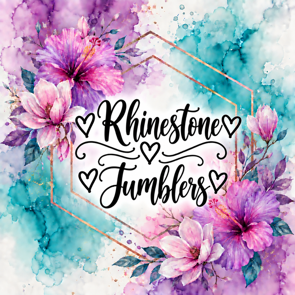 Rhinestone Tumblers