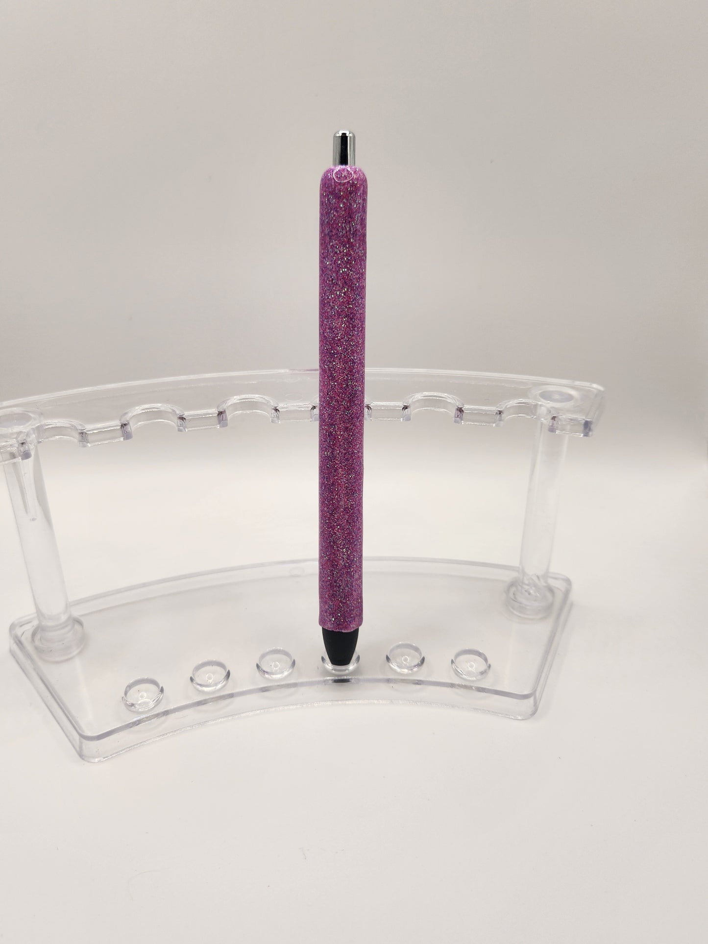 Pinkish Purple Glitter Pen