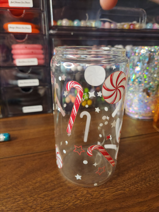 Candy Cane & Peppermint Tumbler