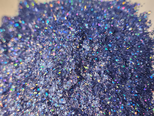 Lazer Blue: Glitter #43