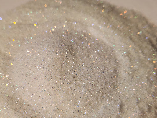 Fine Snowy White: Glitter #48