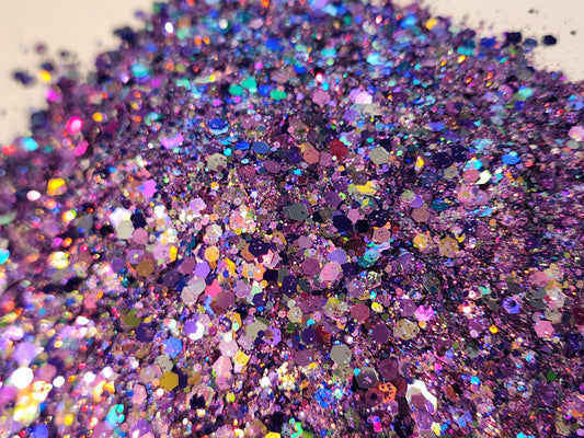 Purple: Glitter #38