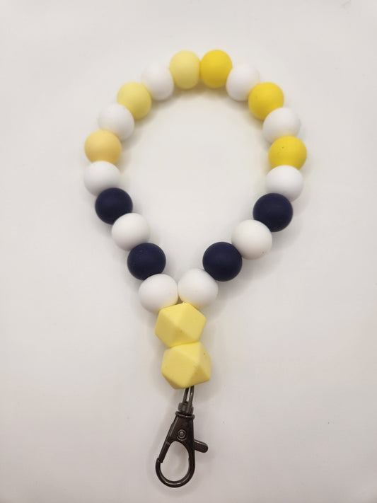 Yellow, Blue, White Phone Holder