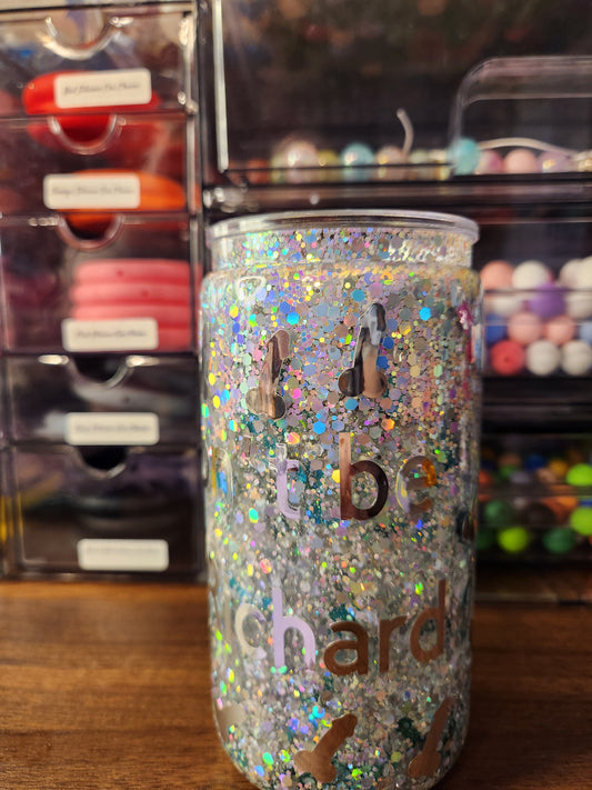 Don't Be A Richard Acrylic Snow Globe Tumbler