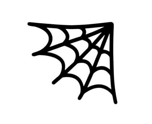 Half Spider Web Halloween Pen