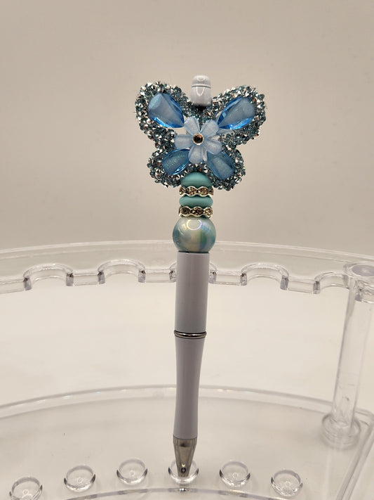 Large Light Blue Butterfly