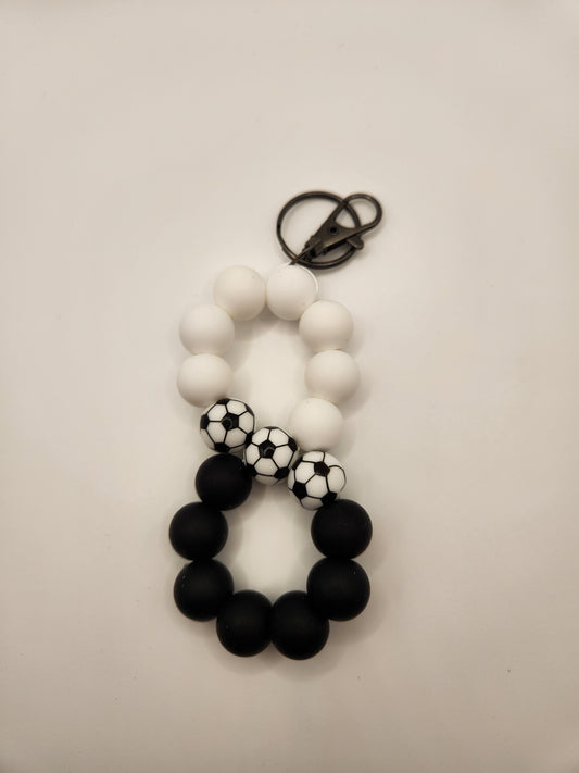 Soccer Infinity Keychain