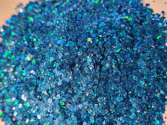 Ocean Blue: Glitter #29