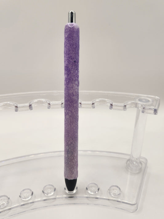 Purple Dragon Scale Glitter Pen