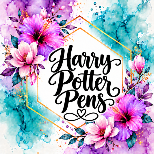 Harry Potter Glittered Pens