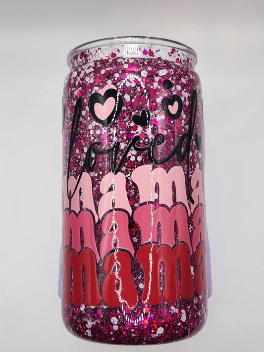 Blessed Mama Acrylic Snow Globe Cup