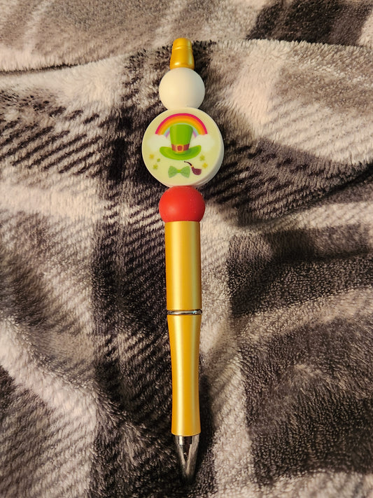 Rainbow and Leprechaun Pen