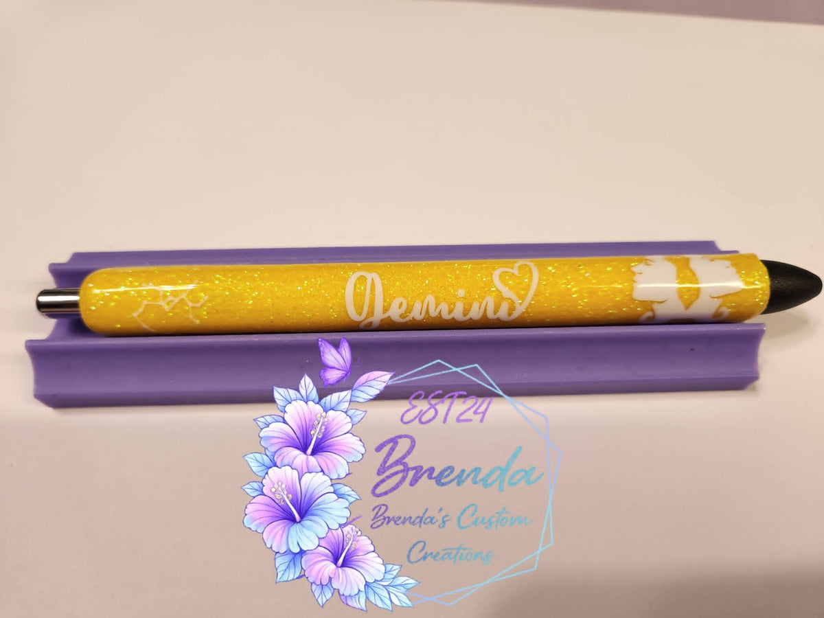 Zodiac Glitter Pen Signs