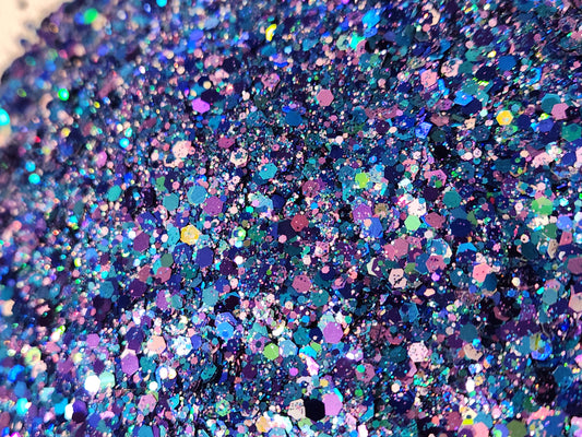Brenda's Custom Mix: Mermaid Magic Swirl: Glitter #19