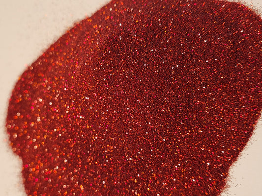 Fine Red: Glitter #31