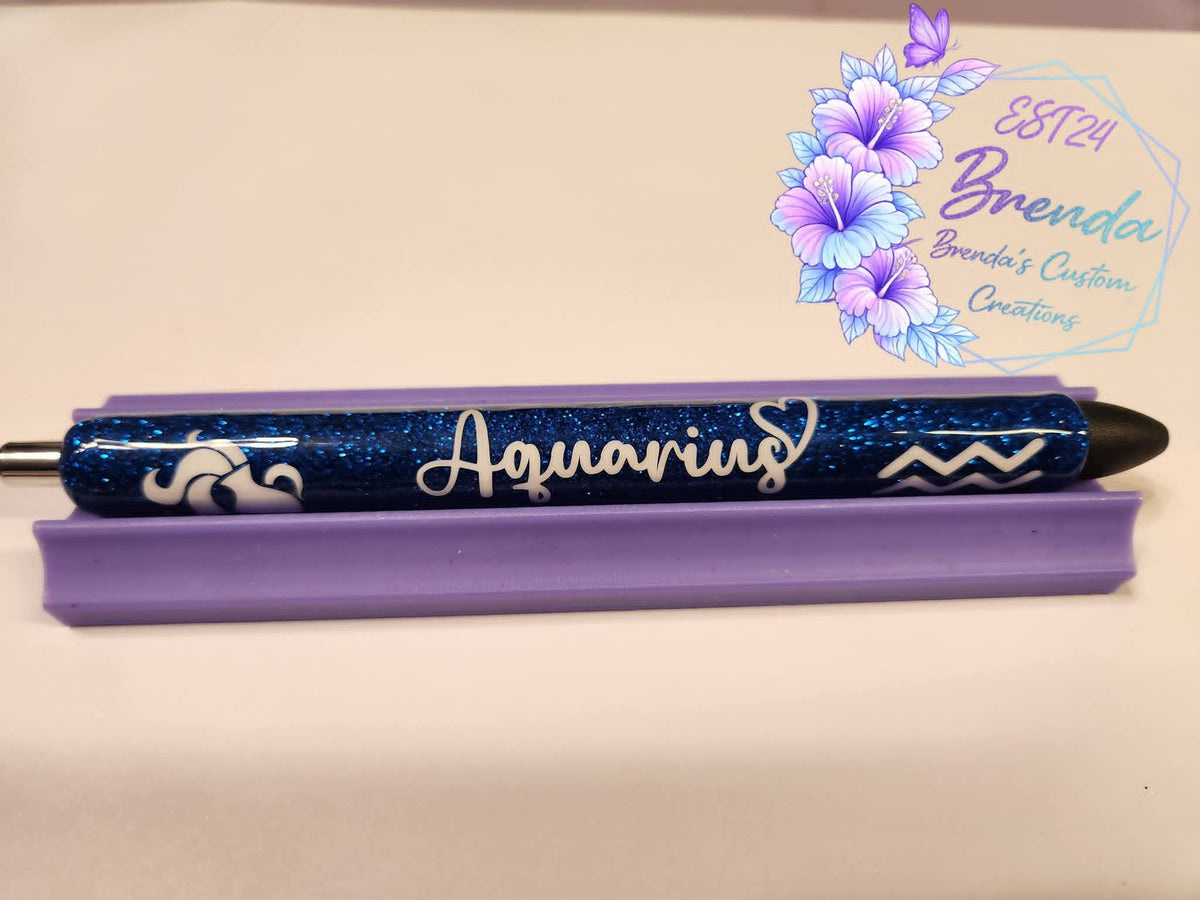 Zodiac Glitter Pen Signs