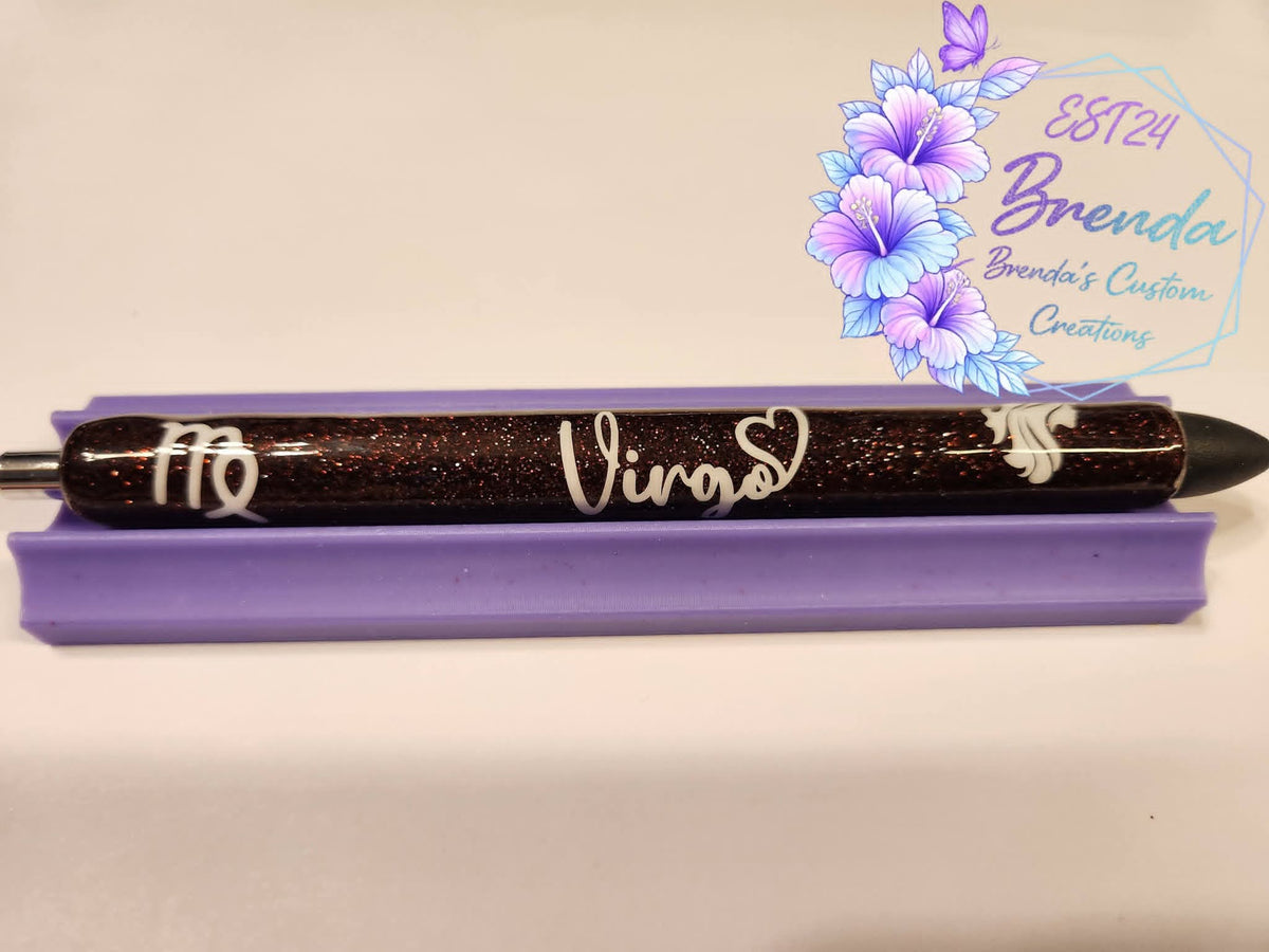 Zodiac Glitter Pen Signs