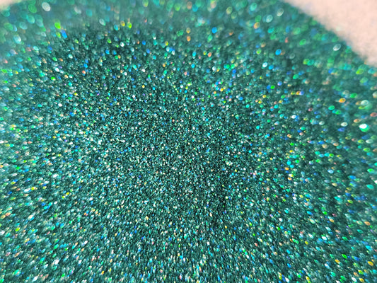 Turquoise Blue: Glitter #51