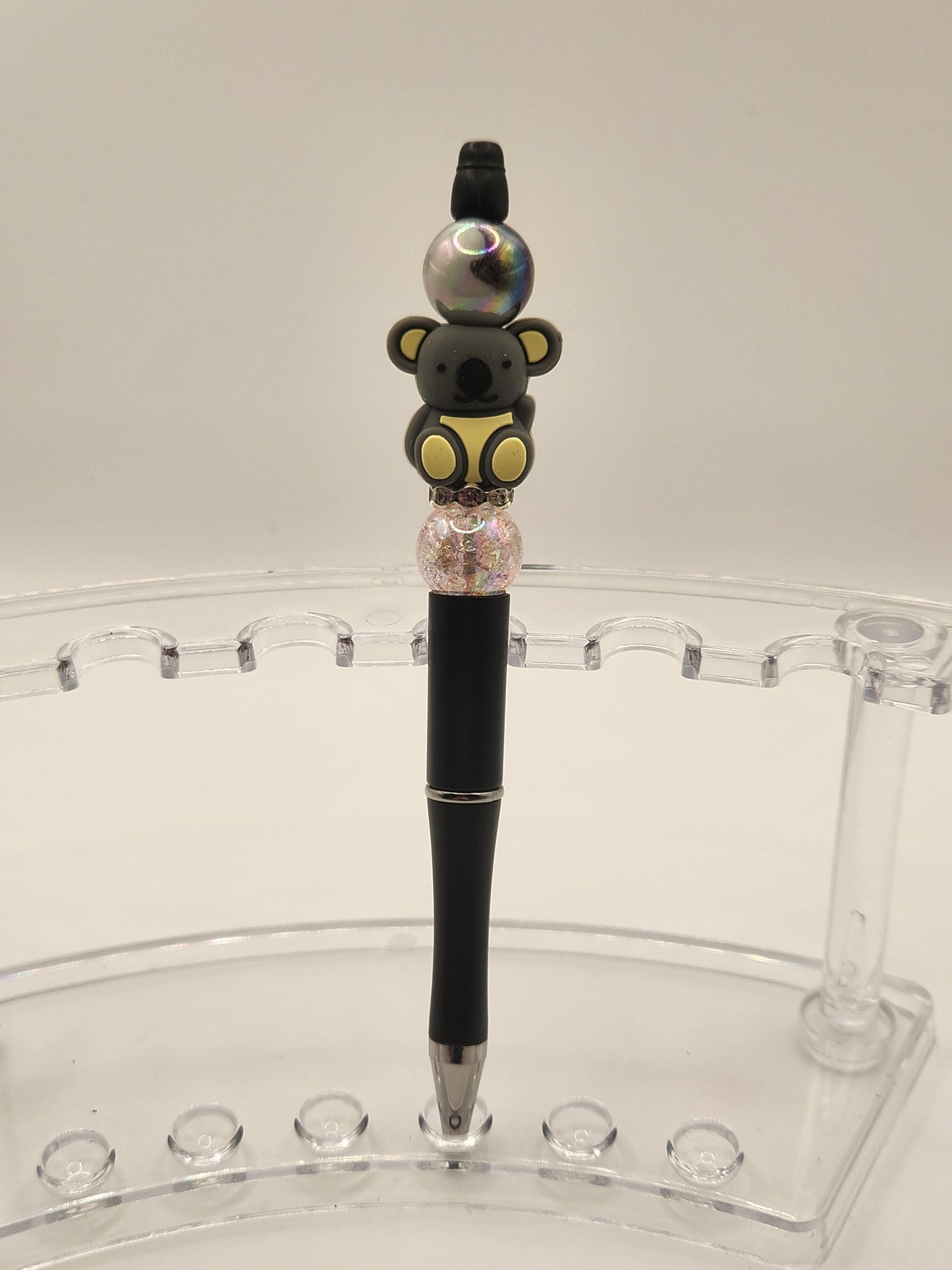3D Koala Bear Beaded Pen