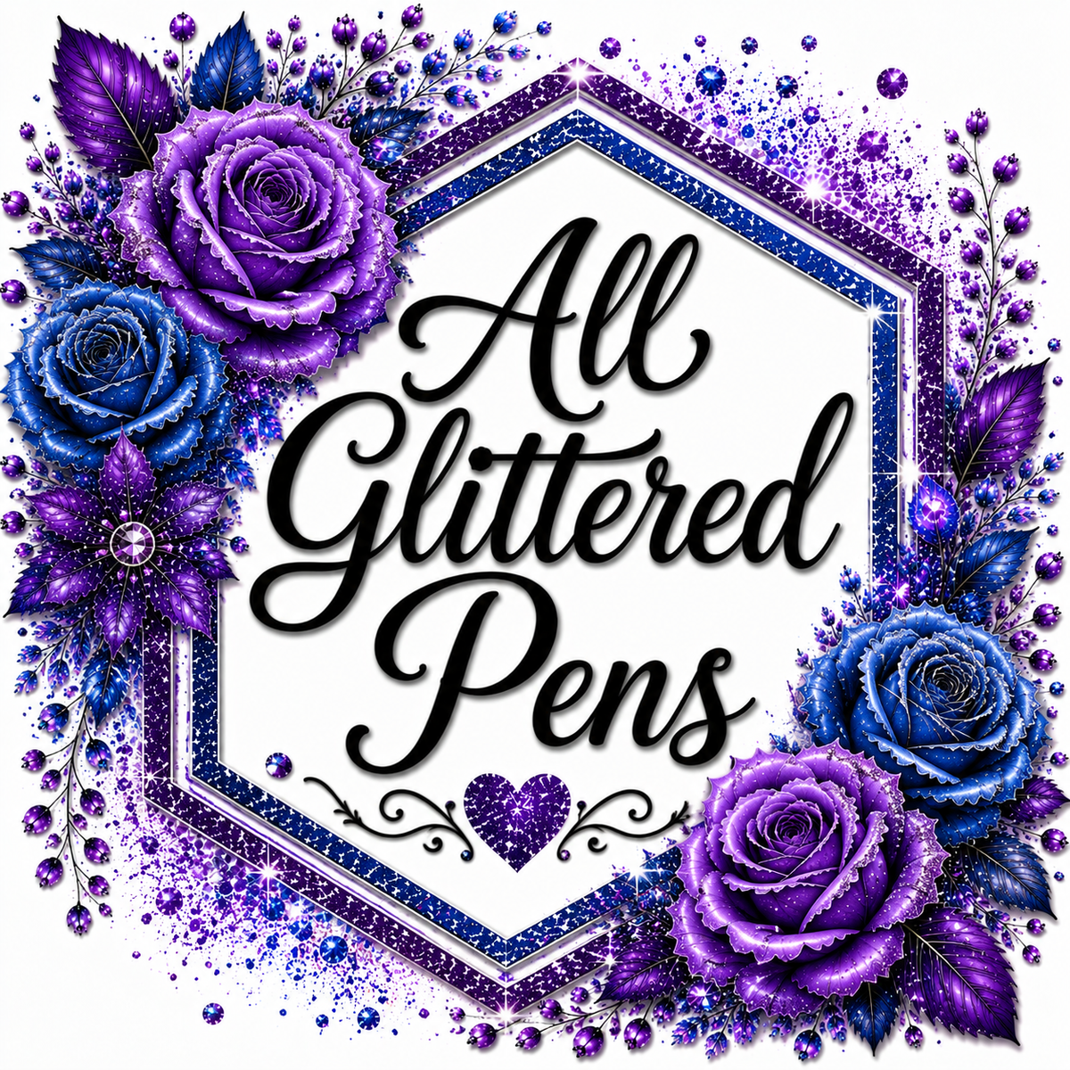 All Glittered Pens