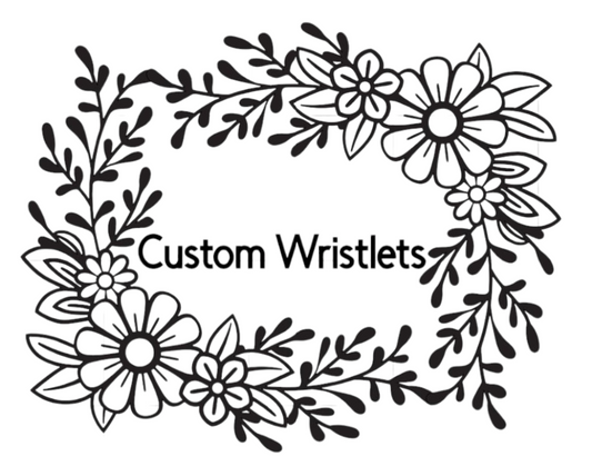 Custom Wristlet Keychain: